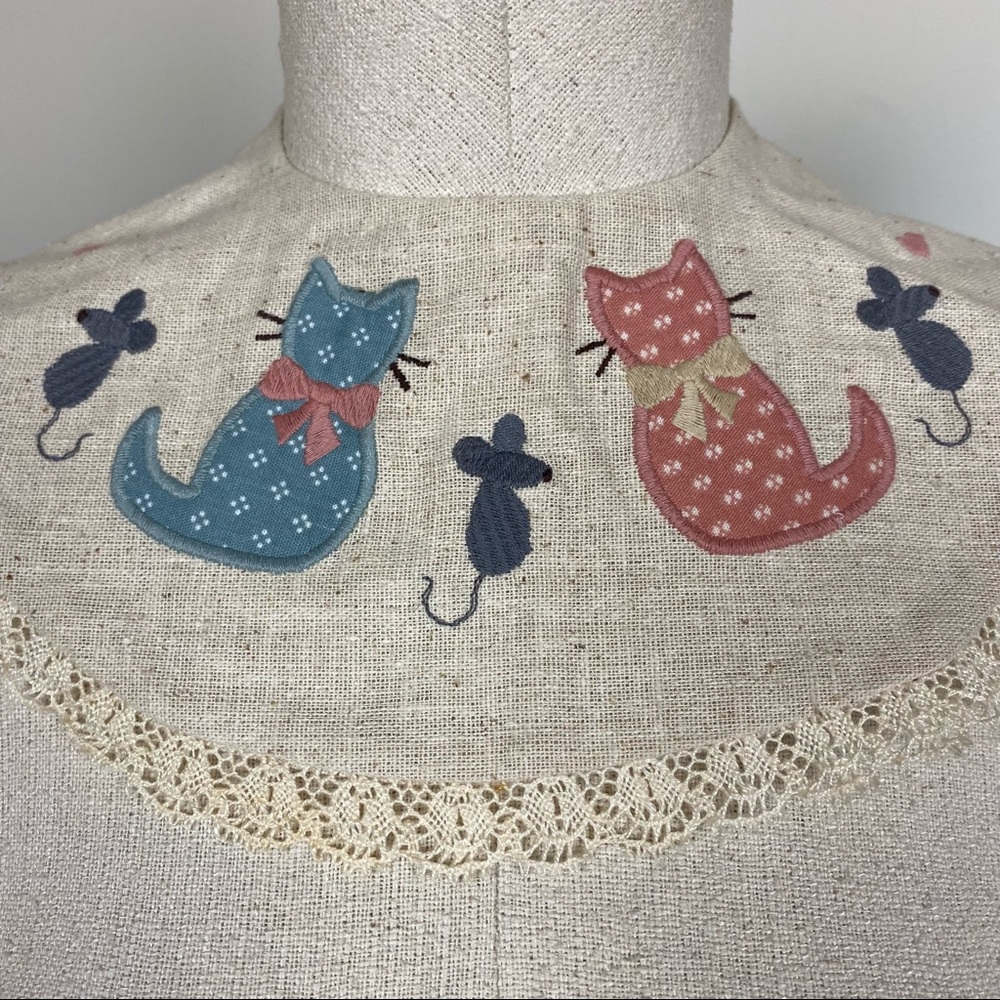 Vintage 90s Country Cottage Collar - Picture 2 of 5
